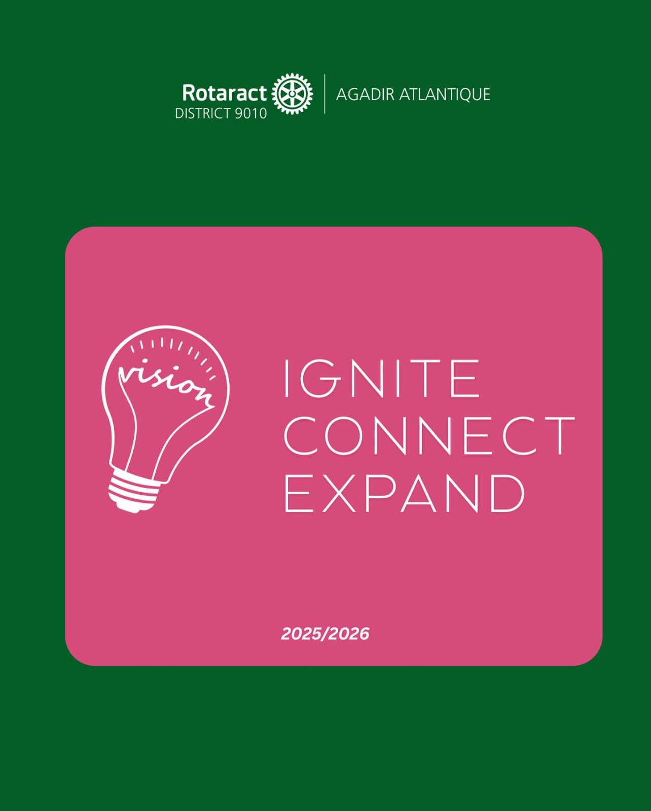 Rotaract Agadir Atlantique 2025 Vision